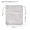 PATIKIL 5"x4" Coin Sacks Bag, 12 Pack Bank Coin Deposit