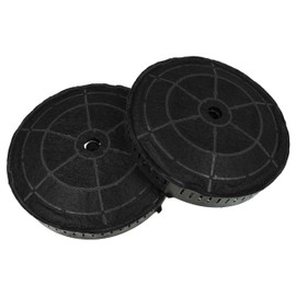 vhbw 2 x Activated Carbon Filters Compatible with Gorenje WHI621E1XGW, GHT92X, WHI641E6B, WHI641A3XGB, WHI641E6XGB Cooker Hood - 17.2 cm