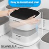 Minanov Mini Portable Washing Machine - Collapsible/Foldable Washing Machine with