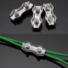 20 Pcs stainless steel duplex wire rope cable clamp/wire rope