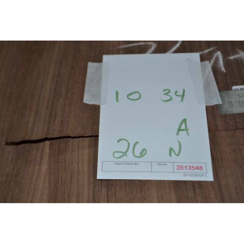 Walnut Raw Wood Veneer Sheet 10 x 34 inches 1/42nd