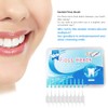 Cepillos Interdentales, Palillo de Dientes de Silicona Doble Punta, Limpiador Hilo para una Eficacia Bucal y Verde, 400 Uds. (400 Uds.)