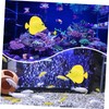 Sosoport 2 Pcs Fish Tank Artificial Fish Aquatic Simulation Decor