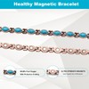 EnerCoppeX 3500 Gauss Women's Magnetic Bracelet 99.99% Pure Copper Magnetic
