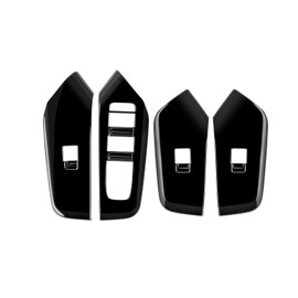 GIKAKU 5th Generation Prius 60 Series Accessories ZVW60 ZVW65 MXWH60 MXWH65 New Prius 60 Series Accessories Power Window Switch Panel Door Panel Cover Interior Panel (Piano Black)