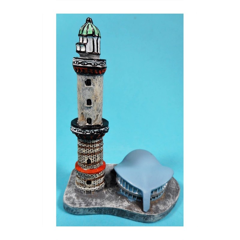 Lighthouse Baltic Sea Resort Warnemünde 10 x 7.5 cm Maritime