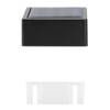 Solar Powered LED Square White Light for Garden Fence Courtyard