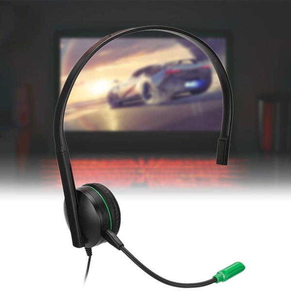 Unilateral Headphone Noise Reduction 360掳 Stereo Sound Gaming Headset with