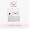 Baby Comfort 3 piece set Duvet Cover Pillowcase and Fitted
