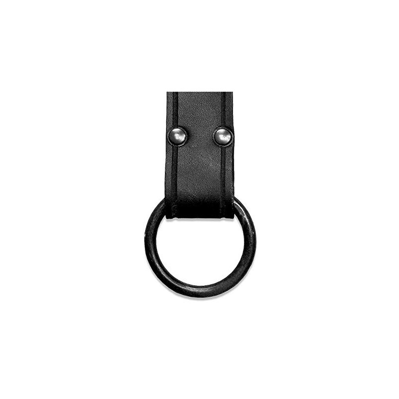 Andracor - Wide medieval ring belt made of leather in