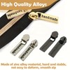 6PCS Metal Replaceable Zipper Pullers, Durable Zip Puller Replacement Set