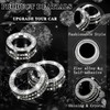 TOMALL Bling AC Air Conditioning Knob Button Cover Compatible with