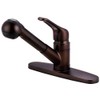 Kingston Brass KB705SP Wyndham Single Loop Handle Kitchen Faucet with