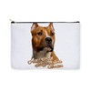 CafePress Pit Bull Large Zipper Toiletry Pouch, 12.5" x 8.5"