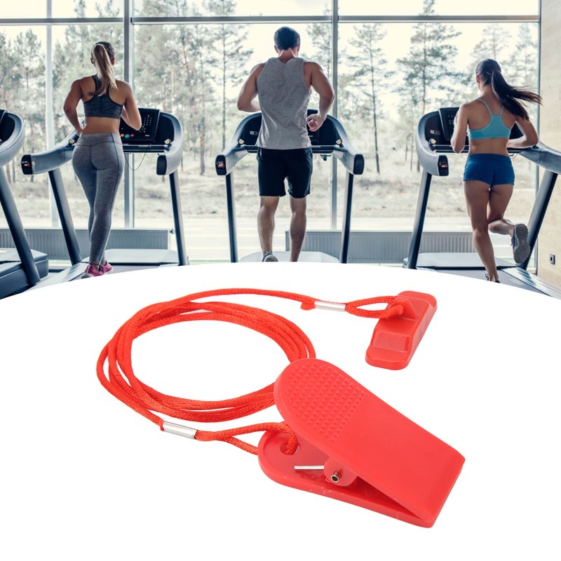 2PCS Treadmill Key, Magnetic Safety Lock, on, Compact and Lightweight,