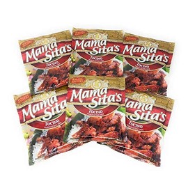 Mama Sita's Tocino Marinating Mix (Sweetened Cured Pork Mix) 2.6oz, 6 Pack
