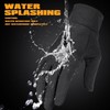 FANEVER Winter Gloves,Touch Screen Gloves Inner Fleece Thermal Warm Water