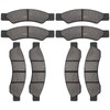 ZICOO Front and Rear Brake Pads for Can Am Maverick