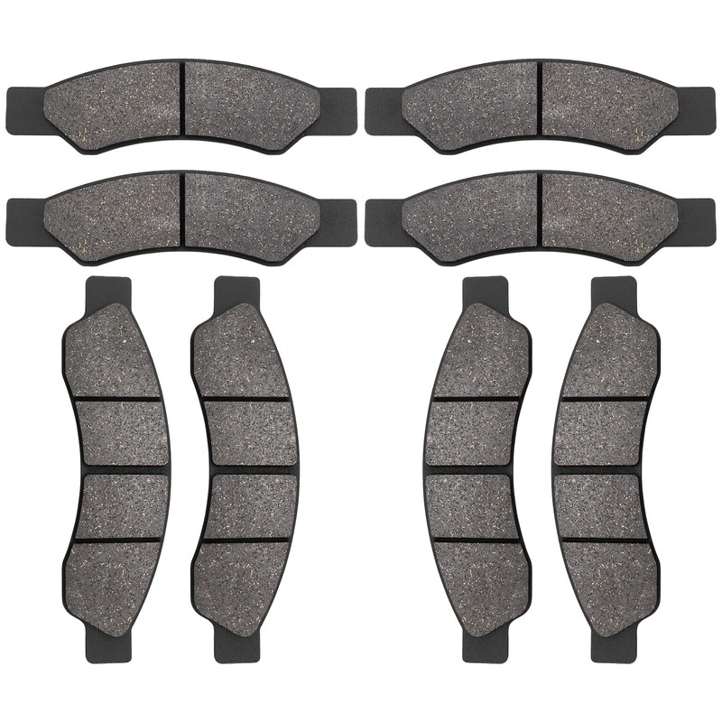 ZICOO Front and Rear Brake Pads for Can Am Maverick