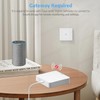 SMARTERCURRY Zigbee Smart Light Switch, 1 Way, No Neutral Conductor