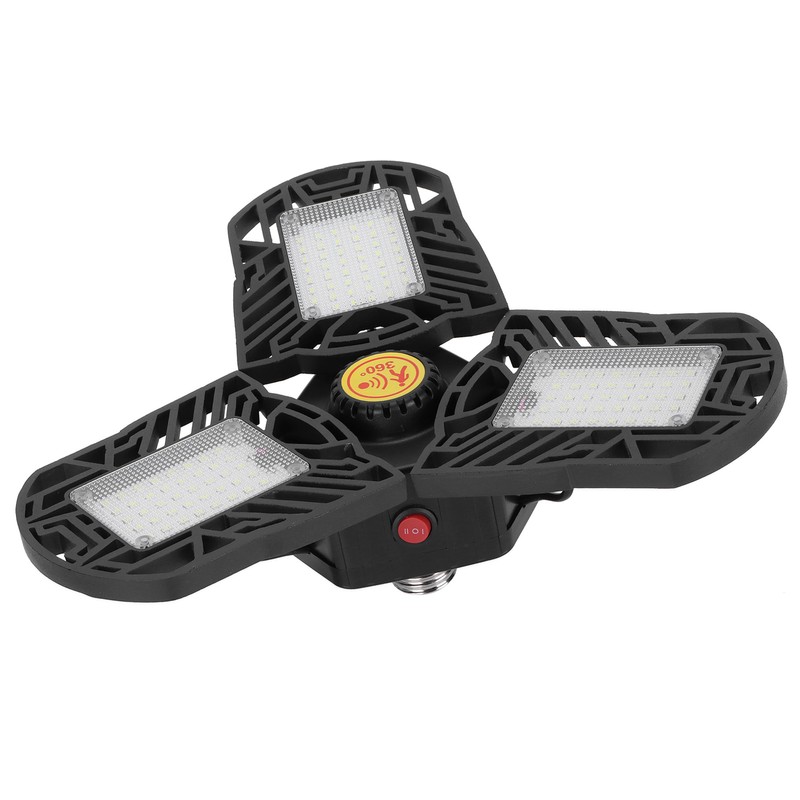 E27/E26/B22 LED Folding Garage Light 60W Radar Light Sensation Deformable