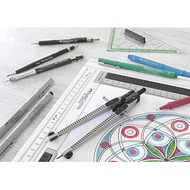 Faber-Castell CF10 PORTAMINE TK FINE 0 7 VERDE - Lápiz de color