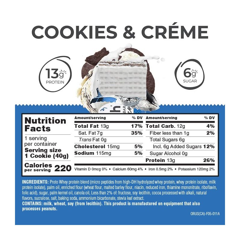 Power Crunch Protein Bars, High Protein Snacks with Delicious Taste,