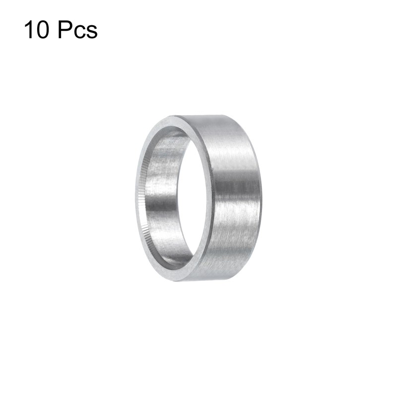 QUARKZMAN 10pcs Stainless Steel Spacer 12mm Bore x 15mm OD