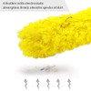 DELUX Microfiber Feather Duster Extendable Cobweb Duster with 100 inches