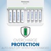 Eneloop Panasonic K-KJ63MCC44A Advanced 8-Position Rechargeable Battery 5-Hour Quick Charger