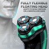 Electric Razor for Men, Rechargeable Shaver with Charging Stand, Cordless