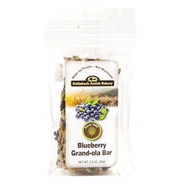 Schlabach Amish Bakery Soft & Chewy Grand-Ola Granola Bars, Case Pack of 12/2.8 oz. Bars (Blueberry)