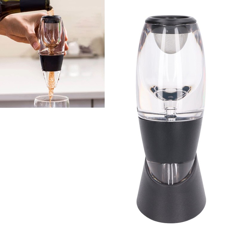 Wine Aerator, Durable Bernoulli Principle Decanter Made of Plastic, Wine