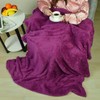 EHC Teddy Fleece Super Soft Warm Fluffy Throw Thermal Sofa
