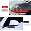 YJMOTOR Fit Ttesl Model Y Side Mirror Trim Strip Compatible