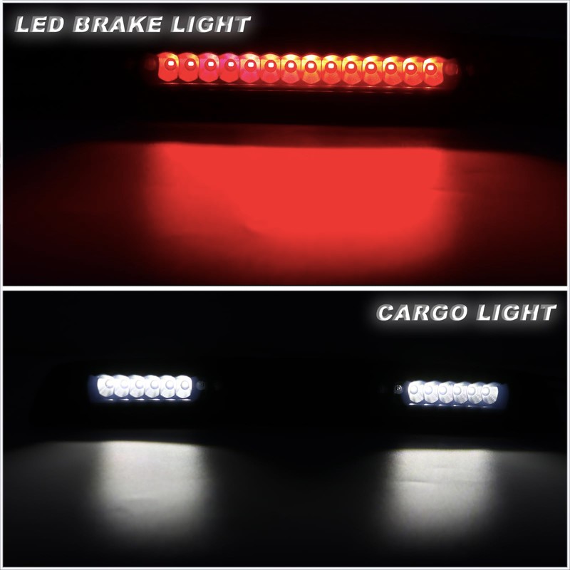 KEEGTBOX High Mount Stop Lamp LED Third Brake Light Compatible