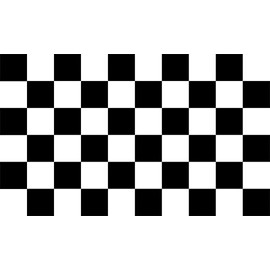 Flag Race Flag, Stylish, Black, White, Zip Flag, Black, White, Large, Polyester Flag, Racing Car, Motocross, Car, Motorcycle Racing, Competition, Soccer, Cheering, Sports Events, Game Day, Flag, Banner, Party, Bar, Club, Decoration, 35.4 x 59.1 inches (9