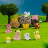 200pcs Mini Resin Animals Different 200 Styles Variety Tiny Small