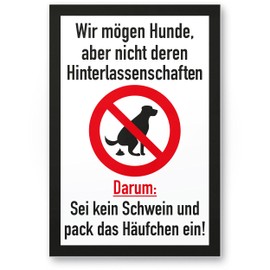 Komma Security Kein Hundeklo Keine Hundetoilette - Sign Hunde kacken verboten - Prohibition Sign Dog Prohibition Sign Prohibition Dog Toilet Dog Poop Dog Pile Dog Poop Dog Poop