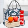FlowFly Insulated Lunch Cooler Bag - Tote Bag Organizer for