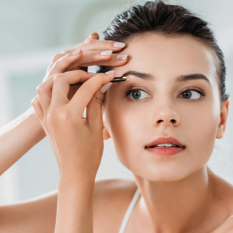 Seki Edge Black Slant Tweezers (Tweezers)