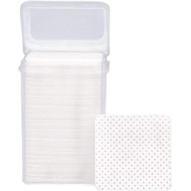 Discos limpiadores para pestañas, toallitas sin pelusa, s con la piel, multiusos, 200 unidades para extensiones de uñas (blancos)