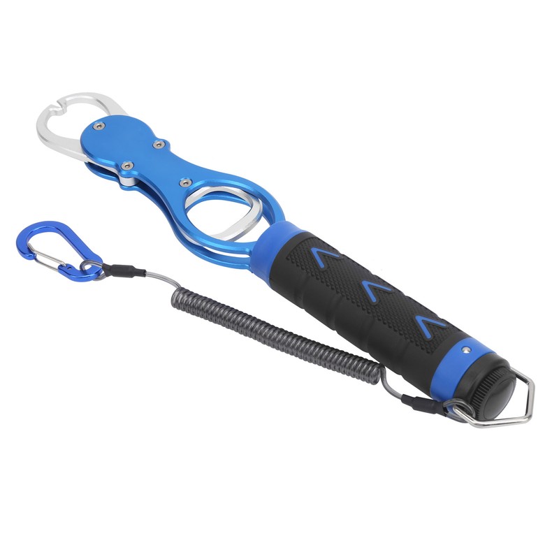Aluminum Alloy Fish Controller with Scale Portable Weighing Fishing Lip