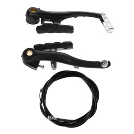 ULTECHNOVO 1set Aluminum Bicycle Brake Caliper Kit Bike Brake Set Lever Grip for Road Mountain Bikes