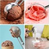MEETOZ 3PCS Ice Cream Scoop, Premium Cookie Scoop Set, Small/Medium/Large