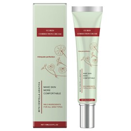 Cc Cream Red Correct, Getönte Gesichtscreme Mit Centella Asiatica, Full Cover Concealer With Soothing Effect, Soothing Facial Skin, Mild Ingredients Snow grass frost