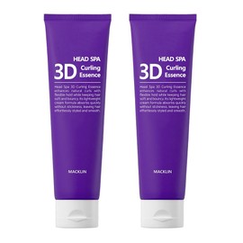 Maclean Cosmetics [Non-sticky curling essence 1+1] Perm care curl cream Maclean Head Spa 3D Curling Essence 150ml 3D 2pcs / [끈적임없는 컬링에센스1+1]펌관리 컬크림 맥클린 헤드스파 3D컬링에센스 150ml 3D 2개