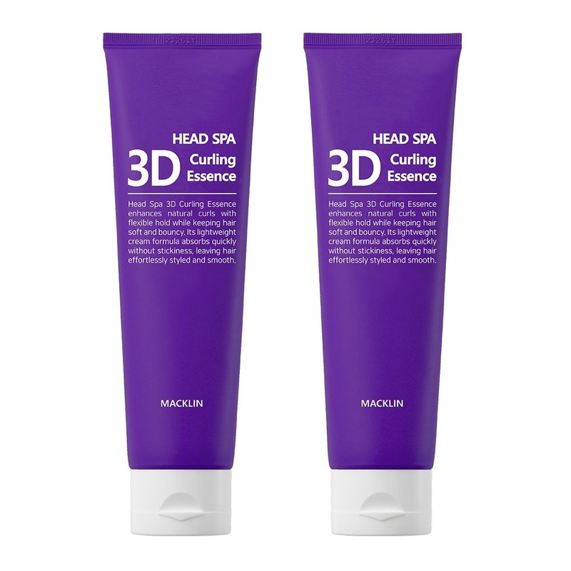 Maclean Cosmetics [Non-sticky curling essence 1+1] Perm care curl cream