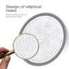 LEKEYE Shower Hair Catcher Drain Protector Strainer-Steel & Silicone 2