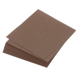 QUARKZMAN 100 Sheets Origami Paper Both Sides Brown 10 x 10 cm 70 gsm Square Folding Sheet for Arts and Crafts Beginners Gift Decoration